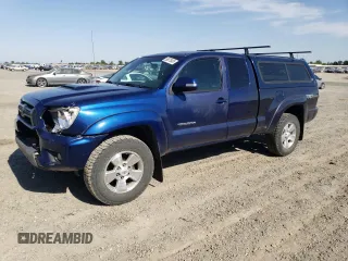 2014 Toyota Tacoma with VIN 5TFUU4EN4EX093945, listed as a Copart auction lot 58975405 with 111,695 mi miles and Salvage title. Bid and sale history available at DreamBid. Image 1.