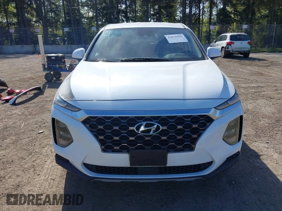 2019 Hyundai Santa Fe SE with VIN 5NMS2CAD0KH098259, listed as a IAAI auction lot 42075356 with 55,163 mi miles and . Bid and sale history available at DreamBid. Image 13.