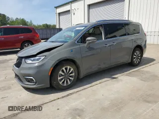2021 Chrysler Pacifica Hybrid Touring L with VIN 2C4RC1L73MR603162, listed as a Copart auction lot 51253685 with Not provided miles and Salvage title. Bid and sale history available at DreamBid. Image 1.