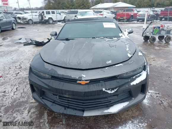 2018 Chevrolet Camaro 1LT with VIN 1G1FB3DX8J0124766, listed as a IAAI auction lot 41737430 with 101,028 mi miles. Bid and sale history available at carsss.com. Image 12.