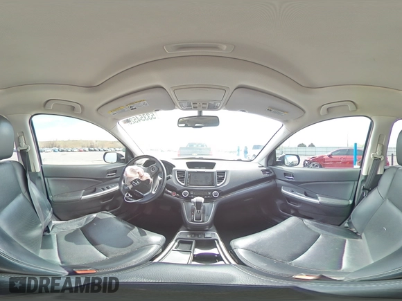 2015 Honda CR-V EX-L with VIN 2HKRM4H75FH669400, listed as a Copart auction lot 53354525 with 184,372 mi miles and Salvage Title. Bid and sale history available at carsss.com. Image 15.