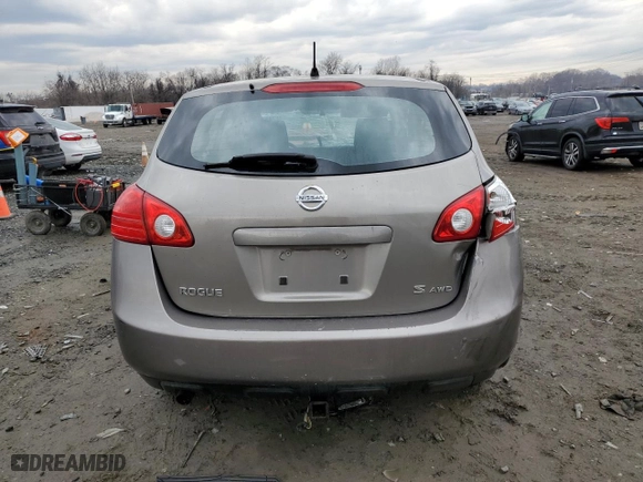2009 Nissan Rogue S with VIN JN8AS58V89W172867, listed as a Copart auction lot 46746375 with 155,275 mi miles and Salvage Title. Bid and sale history available at carsss.com. Image 6.