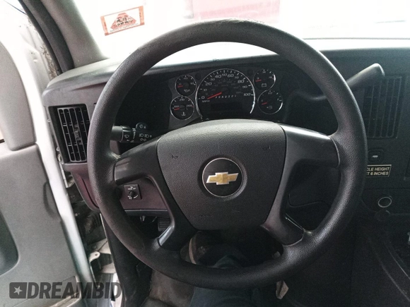 2013 Chevrolet Express Cargo with VIN 1GCSGAFX7D1134745, listed as a IAAI auction lot 42621716 with 44,779 mi miles and . Bid and sale history available at DreamBid. Image 25.