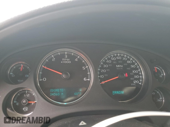 2013 Chevrolet Avalanche LS with VIN 3GNTKEE75DG261563, listed as a Copart auction lot 51963875 with 34,560 mi miles and Salvage title. Bid and sale history available at DreamBid. Image 9.