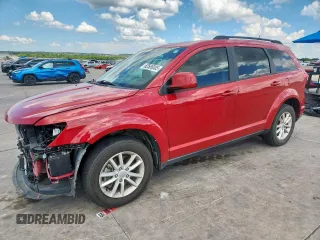 2017 Dodge Journey SXT with VIN 3C4PDCBG3HT533957, listed as a Copart auction lot 62509305 with 126,857 mi miles and Salvage title. Bid and sale history available at DreamBid. Image 1.