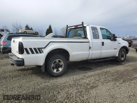 2004 Ford F-250 XL with VIN 1FTNX20P54EC93333, listed as a Copart auction lot 46504895 with 195,189 mi miles and Clean title. Bid and sale history available at DreamBid. Image 3.
