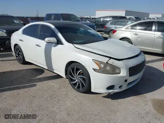 2009 Nissan Maxima 3.5 SV w/Sport Pkg with VIN 1N4AA51E49C855715, listed as a IAAI auction lot 41853714 with 179,093 mi miles. Bid and sale history available at carsss.com. Image 1.