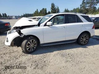 2017 Mercedes-Benz GLE 350 with VIN 4JGDA5HB4HA884964, listed as a Copart auction lot 63650405 with 84,352 mi miles and Salvage title. Bid and sale history available at DreamBid. Image 1.