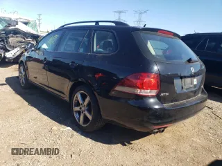 2010 Volkswagen Jetta SportWagen S with VIN 3VWKX7AJ4AM636582, listed as a Copart auction lot 61040174 with 105,492 mi miles and Salvage Title. Bid and sale history available at carsss.com. Image 2.