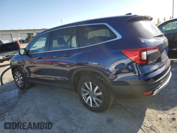 2020 Honda Pilot EX-L z VIN 5FNYF6H51LB032126, wystawiony jako Copart lot #52308595 z przebiegiem 68 339 mil mil oraz Szkoda całkowita • Salvage title. Historia ofert i sprzedaży dostępna na DreamBid. Obrazek 2.