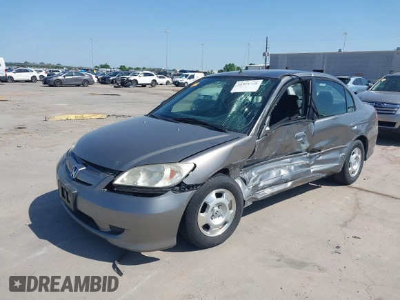 2005 Honda Civic with VIN JHMES966X5S003661, listed as a IAAI auction lot 41991358 with 145,574 mi miles and . Bid and sale history available at DreamBid. Image 2.