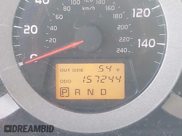 2008 Toyota RAV4 with VIN JTMBK33V086033312, listed as a IAAI auction lot 41898250 with 157,244 mi miles. Bid and sale history available at carsss.com. Image 15.