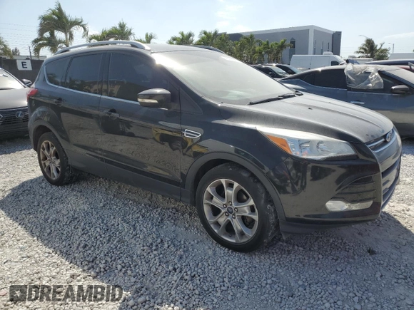 2014 Ford Escape Titanium with VIN 1FMCU0JX6EUA43265, listed as a Copart auction lot 48968585 with 0 mi miles and Clean Title. Bid and sale history available at carsss.com. Image 4.