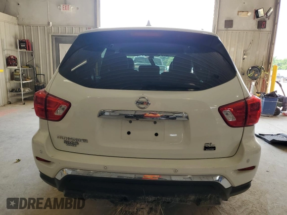 2020 Nissan Pathfinder SL with VIN 5N1DR2CN4LC611576, listed as a Copart auction lot 60475765 with Not provided miles and Salvage title. Bid and sale history available at DreamBid. Image 6.