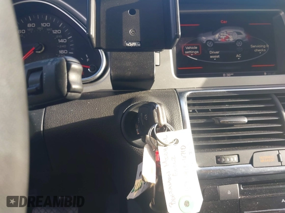 2014 Audi Q7 Premium Plus with VIN WA1LMAFE9ED017240, listed as a IAAI auction lot 41666297 with 136,342 mi miles and . Bid and sale history available at DreamBid. Image 11.