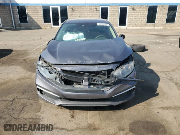 2019 Honda Civic LX with VIN 2HGFC2F66KH541403, listed as a Copart auction lot 48694535 with 118,906 mi miles and Salvage Title. Bid and sale history available at DreamBid. Image 5.