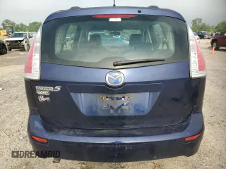 2010 Mazda 5 Sport with VIN JM1CR2WL8A0371120, listed as a Copart auction lot 54076155 with 127,694 mi miles and Salvage Title. Bid and sale history available at DreamBid. Image 6.