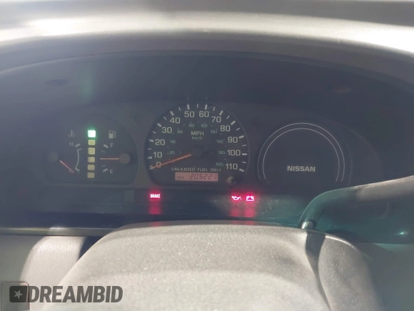 1998 Nissan Frontier XE with VIN 1N6DD21S9WC331083, listed as a IAAI auction lot 42202743 with 205,221 mi miles and . Bid and sale history available at DreamBid. Image 7.