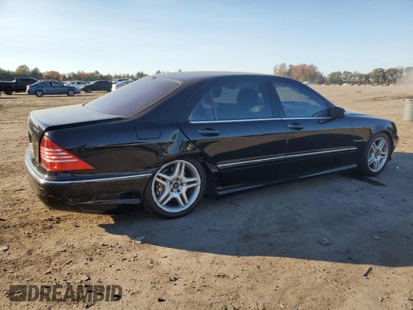 2005 Mercedes-Benz S 55 AMG with VIN WDBNG74JX5A437694, listed as a Copart auction lot 77256364 with 178,716 mi miles and Clean Title. Bid and sale history available at DreamBid. Image 3.