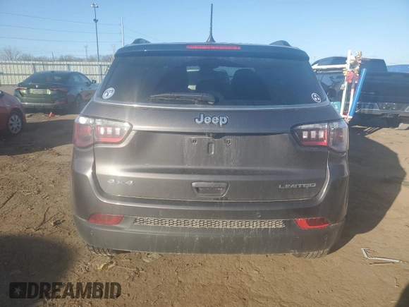 2024 Jeep Compass Limited z VIN 3C4NJDCN7RT590196, wystawiony jako Copart lot #51952935 z przebiegiem 18 926 mil mil oraz Czysty tytuł • Clean title. Historia ofert i sprzedaży dostępna na DreamBid. Obrazek 6.