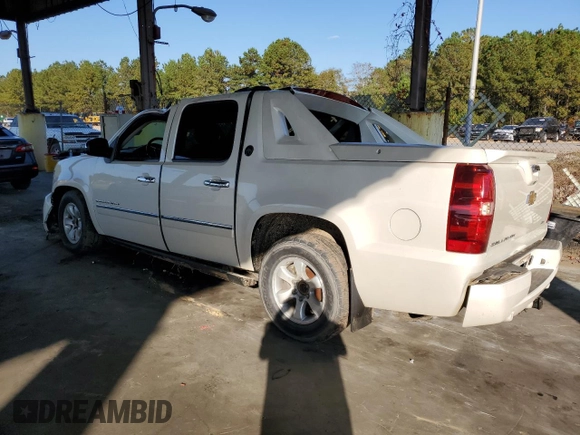 2013 Chevrolet Avalanche LTZ with VIN 3GNTKGE78DG342066, listed as a Copart auction lot 74980564 with 130,265 mi miles and Salvage Title. Bid and sale history available at DreamBid. Image 2.