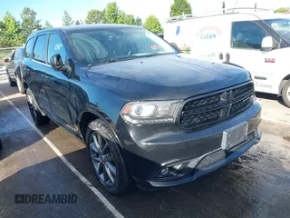 2018 Dodge Durango GT with VIN 1C4RDJDG6JC150039, listed as a IAAI auction lot 42319578 with 149,590 mi miles and . Bid and sale history available at DreamBid. Image 1.
