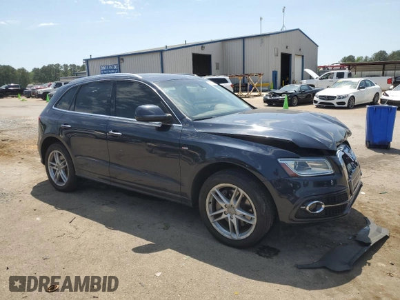 2015 Audi Q5 Premium Plus with VIN WA1DGAFP7FA060474, listed as a Copart auction lot 53512865 with 135,237 mi miles and Salvage title. Bid and sale history available at DreamBid. Image 4.