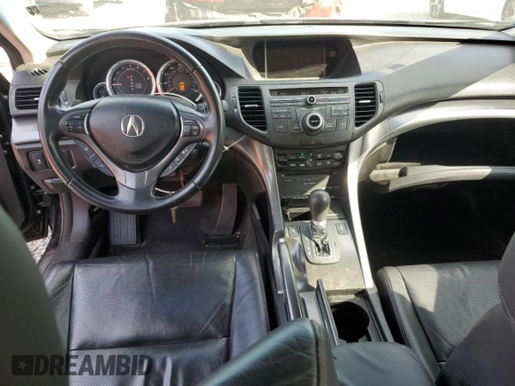 2012 Acura TSX Technology with VIN JH4CW2H6XCC004221, listed as a Copart auction lot 87576035 with 123,688 mi miles and Salvage title. Bid and sale history available at DreamBid. Image 8.