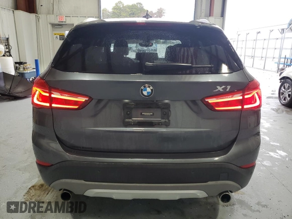2017 BMW X1 xDrive28i with VIN WBXHT3C38H5F73265, listed as a Copart auction lot 45148825 with 95,850 mi miles and Salvage Title. Bid and sale history available at carsss.com. Image 6.
