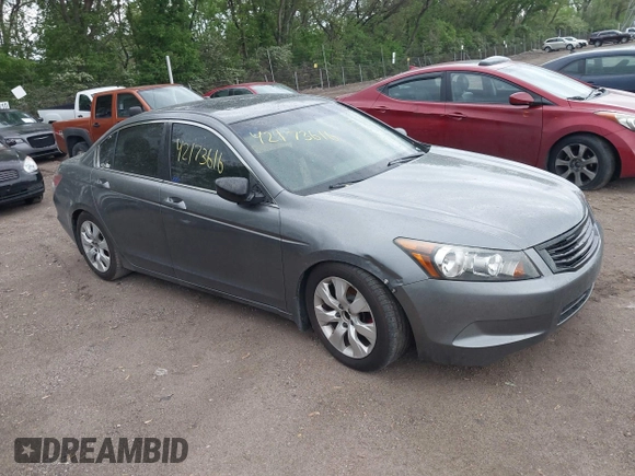 2008 Honda Accord EX with VIN JHMCP26788C000863, listed as a IAAI auction lot 42173616 with 188,904 mi miles and . Bid and sale history available at DreamBid. Image 1.