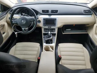 2012 Volkswagen CC Sport with VIN WVWMN7AN9CE544817, listed as a Copart auction lot 46077405 with 0 mi miles and Salvage Title. Bid and sale history available at carsss.com. Image 8.