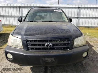 2002 Toyota Highlander with VIN JTEGF21A520050357, listed as a Copart auction lot 53374685 with 167,181 mi miles and Salvage Title. Bid and sale history available at carsss.com. Image 5.