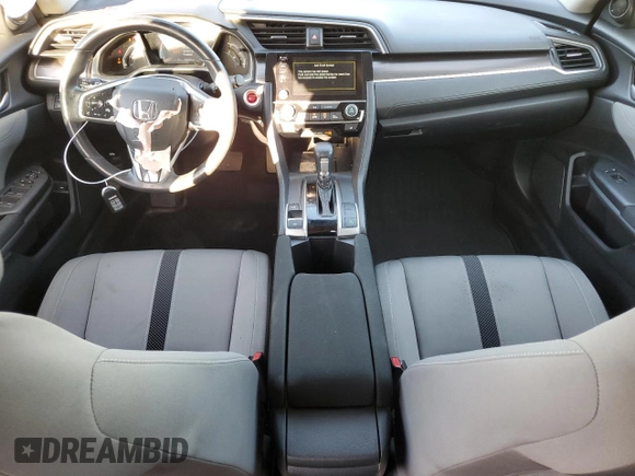 2019 Honda Civic Sedan EX with VIN JHMFC1F39KX009894, listed as a Copart auction lot 47607305 with 67,444 mi miles and Salvage Title. Bid and sale history available at carsss.com. Image 8.