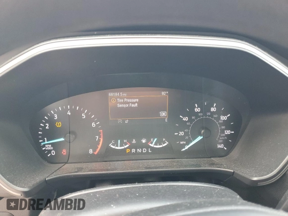 2020 Ford Escape S with VIN 1FMCU0F66LUA22395, listed as a Copart auction lot 59496215 with 68,184 mi miles and Salvage title. Bid and sale history available at DreamBid. Image 9.