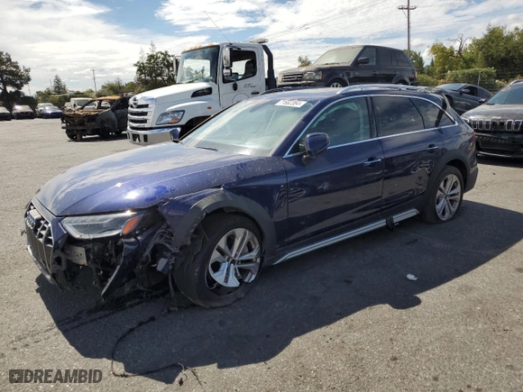 2021 Audi A4 allroad Prestige with VIN WA19ABF47MA009072, listed as a Copart auction lot 71682364 with 35,414 mi miles and Salvage Title. Bid and sale history available at carsss.com. Image 1.
