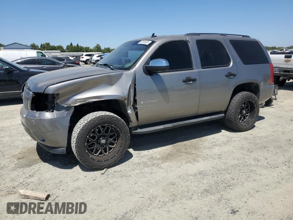 2007 Chevrolet Tahoe LS with VIN 1GNFC13C77R264424, listed as a Copart auction lot 60743825 with Not provided miles and Salvage title. Bid and sale history available at DreamBid. Image 1.