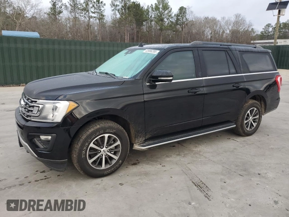 2021 Ford Expedition Max XLT with VIN 1FMJK1JT7MEA19405, listed as a Copart auction lot 43986285 with 94,236 mi miles and Salvage Title. Bid and sale history available at DreamBid. Image 1.