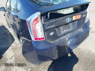 2013 Toyota Prius One with VIN JTDKN3DU9D0351178, listed as a IAAI auction lot 41705786 with 98,524 mi miles. Bid and sale history available at carsss.com. Image 6.