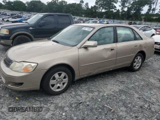 2002 Toyota Avalon XL z VIN 4T1BF28B12U225298, wystawiony jako Copart lot #59171455 z przebiegiem 76 220 mil mil oraz Czysty tytuł • Clean title. Historia ofert i sprzedaży dostępna na DreamBid. Obrazek 1.