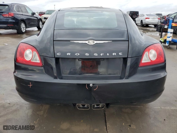 2006 Chrysler Crossfire Limited with VIN 1C3AN69L36X069467, listed as a Copart auction lot 84802744 with 135,758 mi miles and Salvage Title. Bid and sale history available at carsss.com. Image 6.