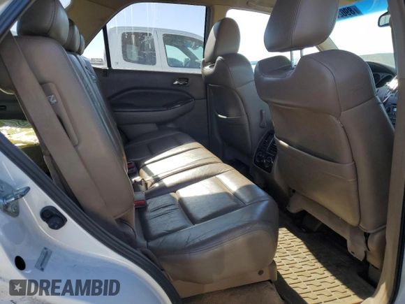 2005 Acura MDX with VIN 2HNYD18265H530327, listed as a Copart auction lot 89023665 with 207,147 mi miles and Salvage Title. Bid and sale history available at carsss.com. Image 10.
