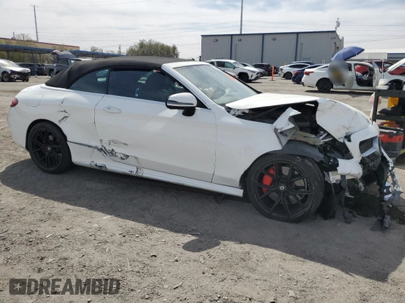 2018 Mercedes-Benz C 300 with VIN WDDWK4JB8JF605030, listed as a Copart auction lot 52539055 with 83,697 mi miles and Salvage title. Bid and sale history available at DreamBid. Image 5.