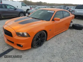 2014 Dodge Charger SRT8 Super Bee with VIN 2C3CDXGJ7EH210210, listed as a Copart auction lot 46446831 with 88,488 mi miles and Salvage Title. Bid and sale history available at carsss.com. Image 2.