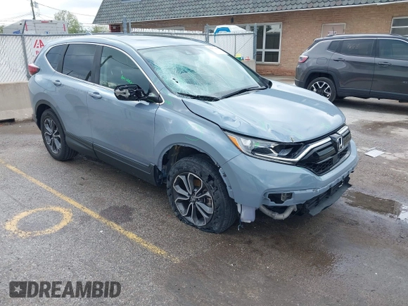 2020 Honda CR-V EX-L with VIN 5J6RW2H85LL016526, listed as a IAAI auction lot 42173069 with 93,573 mi miles and . Bid and sale history available at DreamBid. Image 1.