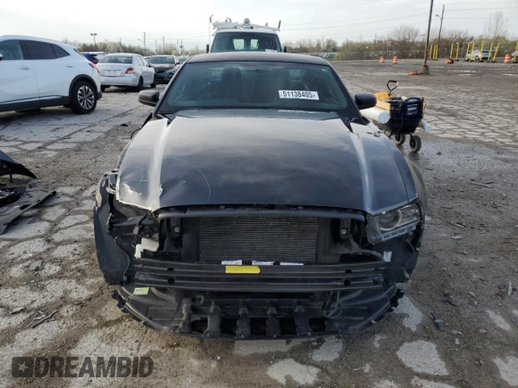 2013 Ford Mustang V6 with VIN 1ZVBP8AM3D5259477, listed as a Copart auction lot 51138405 with 104,667 mi miles and Salvage Title. Bid and sale history available at carsss.com. Image 5.