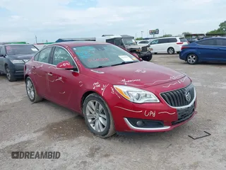 2014 Buick Regal Premium II with VIN 2G4GR5GX3E9272796, listed as a IAAI auction lot 42365335 with 107,261 mi miles and . Bid and sale history available at DreamBid. Image 1.