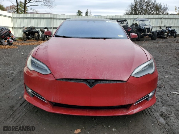 2018 Tesla Model S 75D with VIN 5YJSA1E4XJF245981, listed as a Copart auction lot 78467384 with 72,353 mi miles and Salvage Title. Bid and sale history available at carsss.com. Image 5.