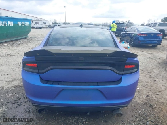 2018 Dodge Charger R/T with VIN 2C3CDXCT6JH260954, listed as a IAAI auction lot 41716171 with 1 mi miles. Bid and sale history available at carsss.com. Image 16.