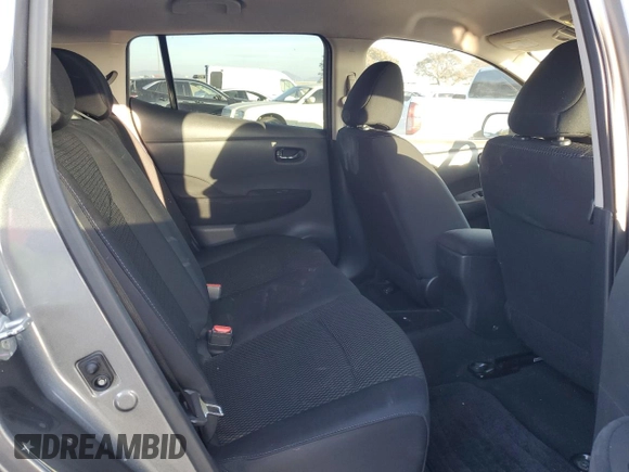 2016 Nissan LEAF SL with VIN 1N4BZ0CP7GC313004, listed as a Copart auction lot 43732005 with 81,574 mi miles and Salvage Title. Bid and sale history available at carsss.com. Image 10.