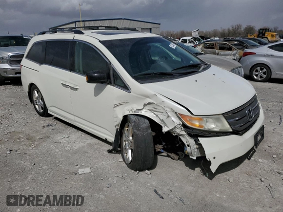 2012 Honda Odyssey Touring z VIN 5FNRL5H93CB070824, wystawiony jako Copart lot #49213465 z przebiegiem 287 745 mil mil oraz Szkoda całkowita • Salvage title. Historia ofert i sprzedaży dostępna na DreamBid. Obrazek 4.